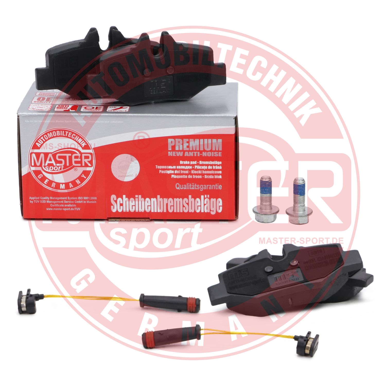 Placute frana MASTERSPORT GERMANY 13046038212N-SET-MS